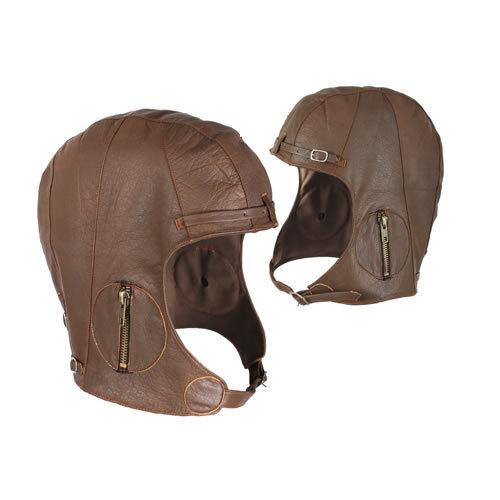 Шлем ROTHCO WWII Style Leather Pilot Helmet BROWN