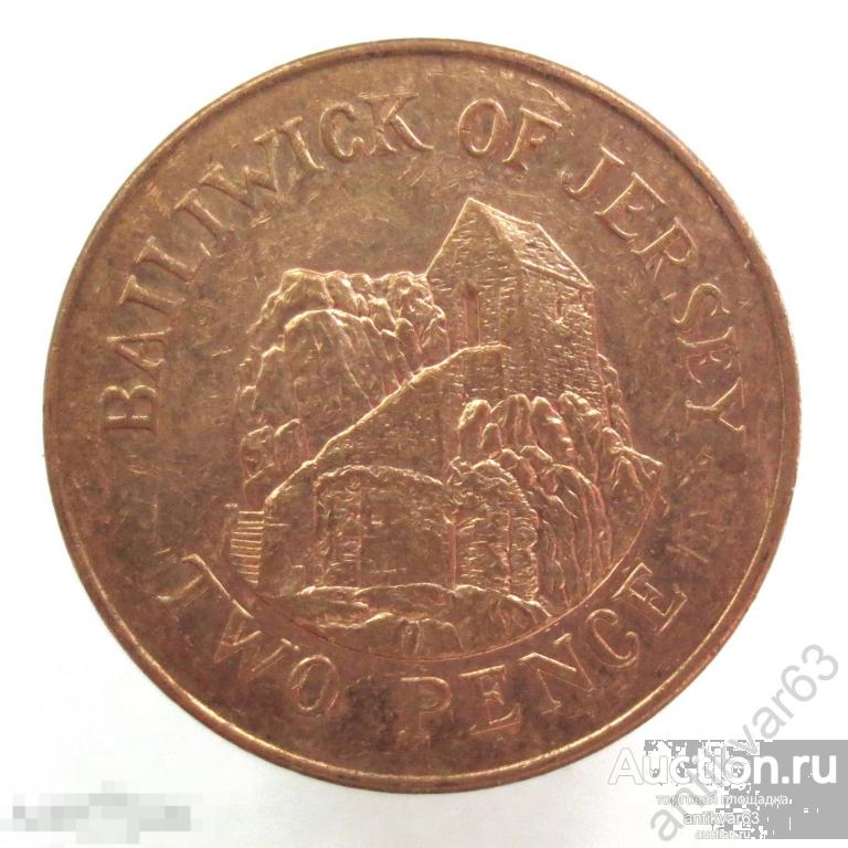 Джерси 2 пенса 2006 год. Остров. KM#104 два пенни