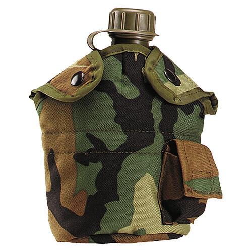 Чехол для фляги ROTHCO Cover the flask 1L U.S. WOODLAND