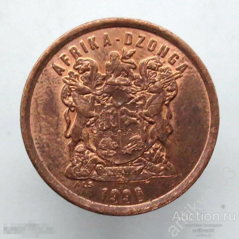 ЮАР 5 центов 1996 год. KM#160 /517