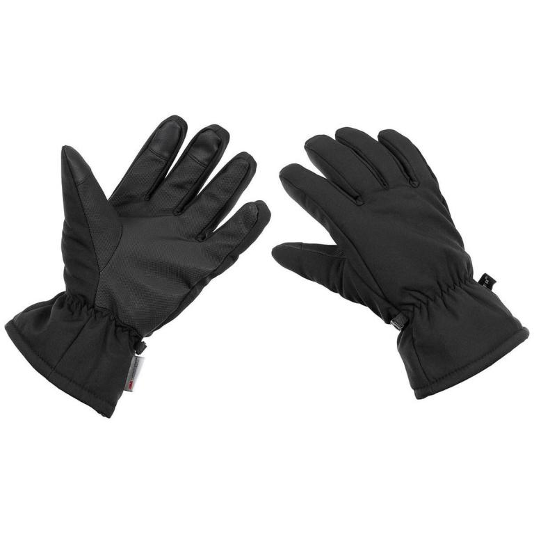 Перчатки MFH int. comp. Gloves SOFTSHELL 3M™ Thinsulate BLACK