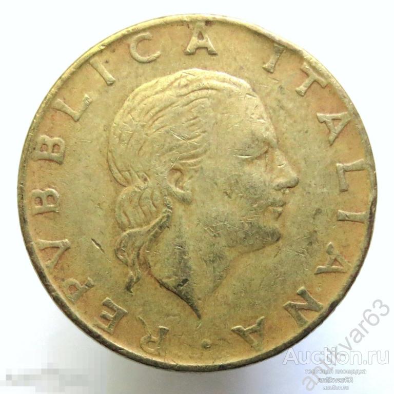 Италия 200 лир 1979 год. KM#105