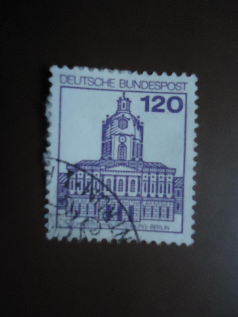 1982 г.  Германия  ФРГ  гаш. без клея.