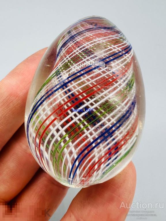 Яйцо Пасхальное Венецианская Нить Стекло