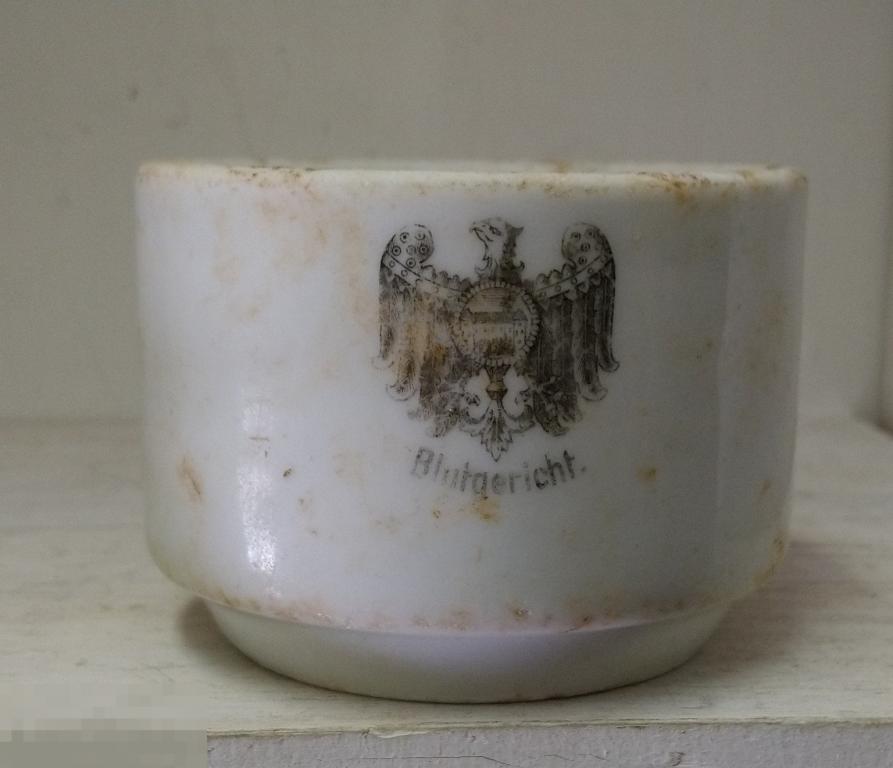 Blutgericht Кенигсберг редкая чашка кружка фарфор 1920