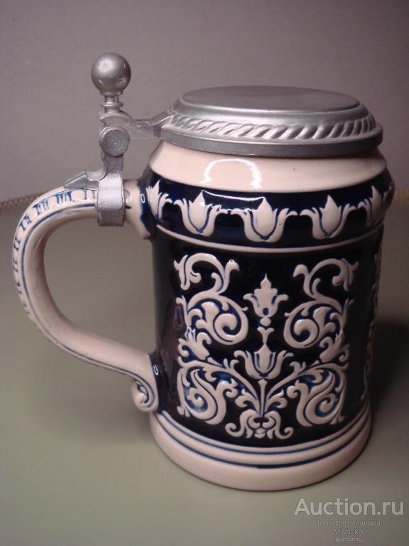 10-Коллекционная пивная кружка DOMDESIGN. Германия. Начало XX века.