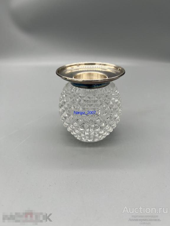 Подсвечник Серебро Германия Emil Hermann 