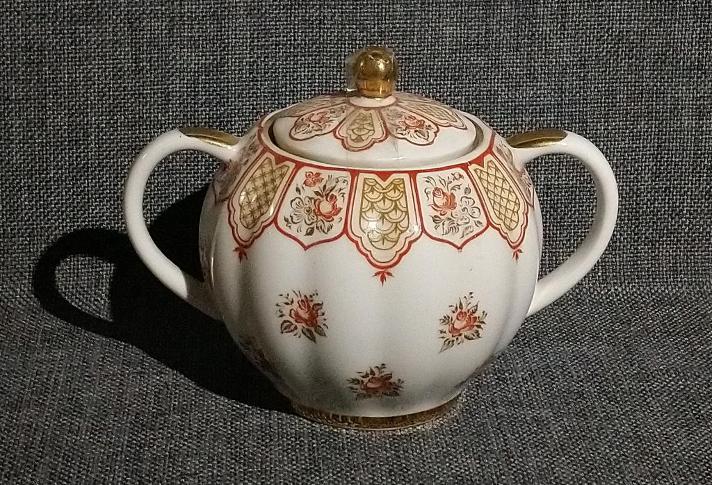 Сахарница сервиз Арка ЛФЗ фарфор СССР винтаж