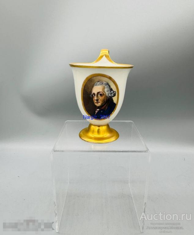 Чашка Kpm Фридрих Великий Фарфор 19 век