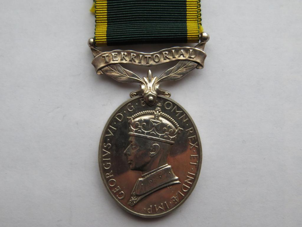 ❗ Медаль за эффективную военную службу - Георг 6 - серебро - Великобритания - Редкость! ❗️