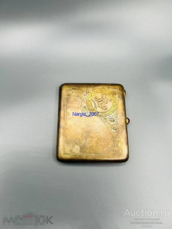 Портсигар Модерн Серебро 875 проба Вес - 167 гр