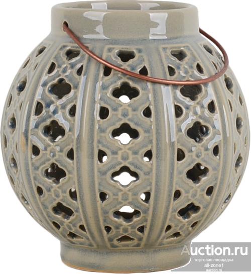 Фонарь из керамики на 1 свечу YSE-712-B-643C