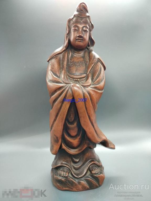 Статуэтка "Стоящий будда" керамика