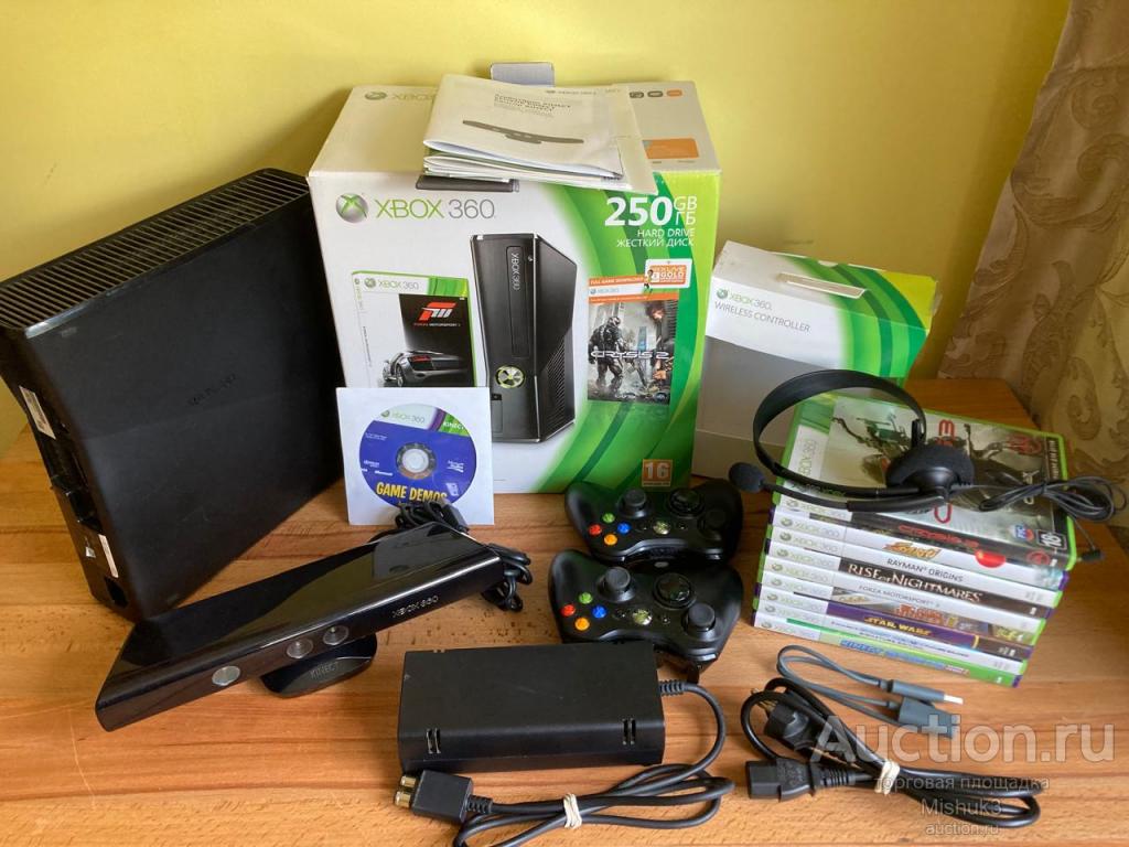 Игровая приставка Xbox 360 S 250 Gb KINECT.