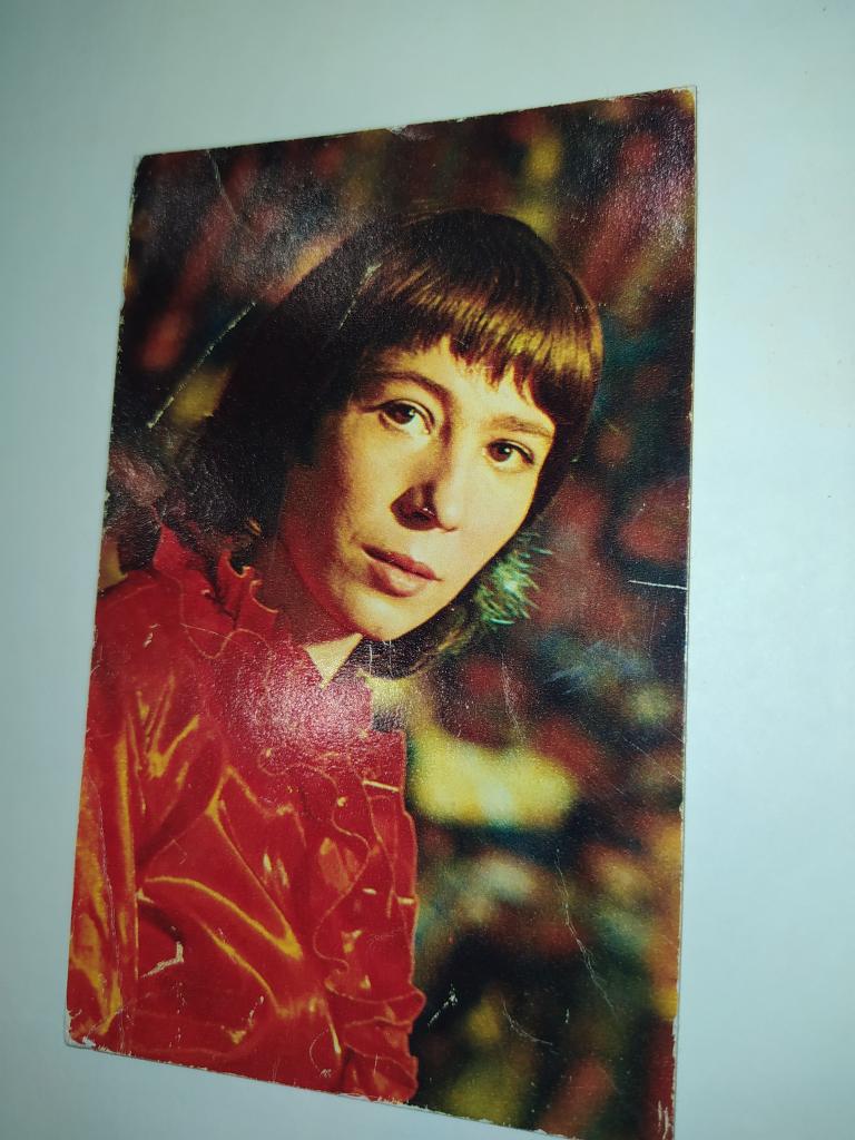 Автограф Елена Камбурова артисты актёры кино театр