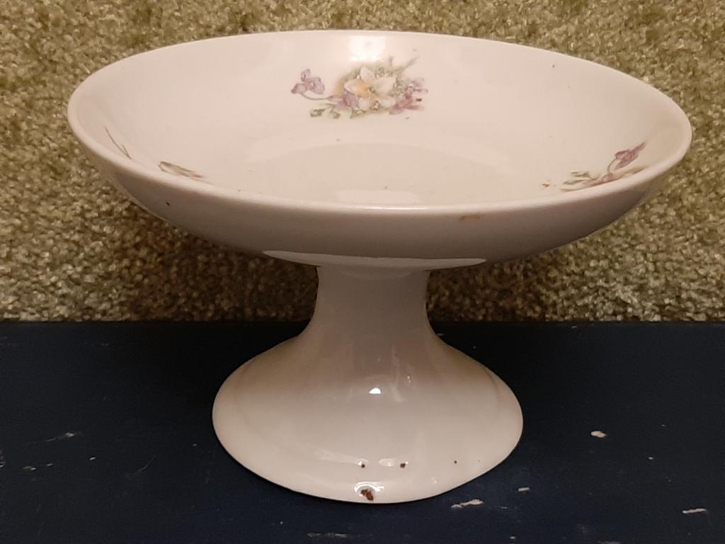 ВАЗА ЦВЕТЫ ФАРФОР ДУЛЕВО НКМП СССР