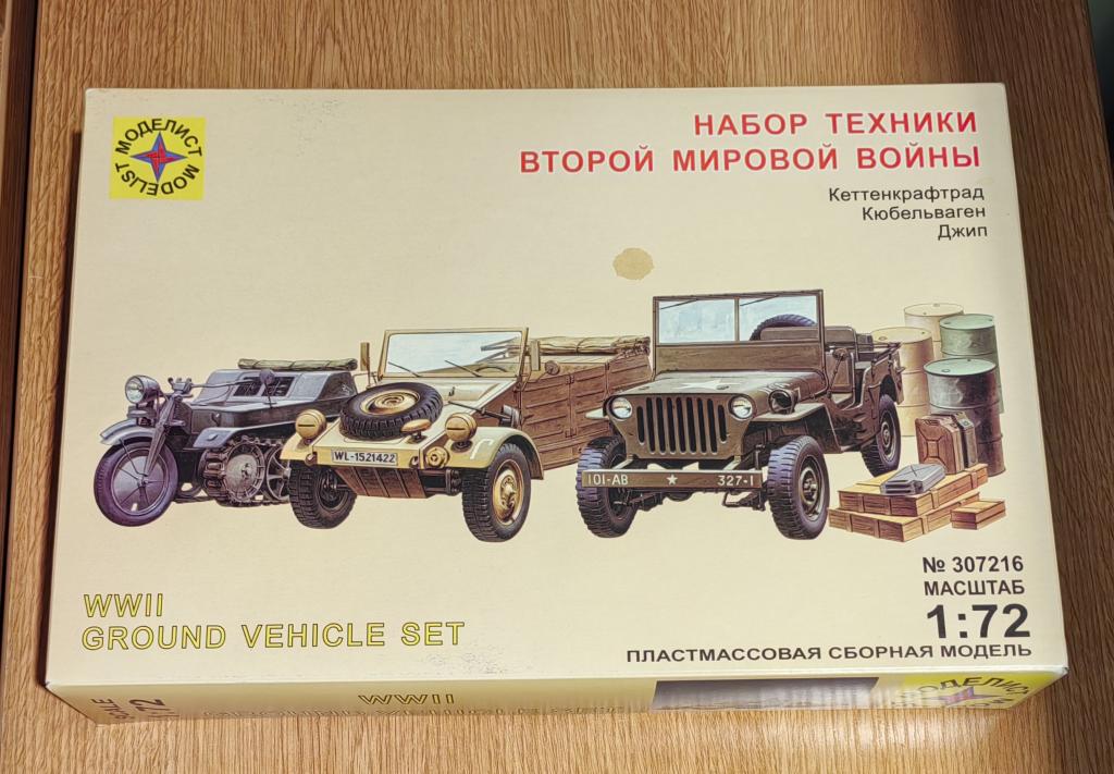Набор техники второй мировой войны 1:72 Моделист 307216