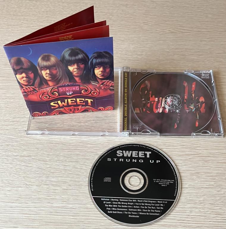 Sweet – Strung Up - 1997 Chinebridge Ltd. – 5045-2 US CD (4)