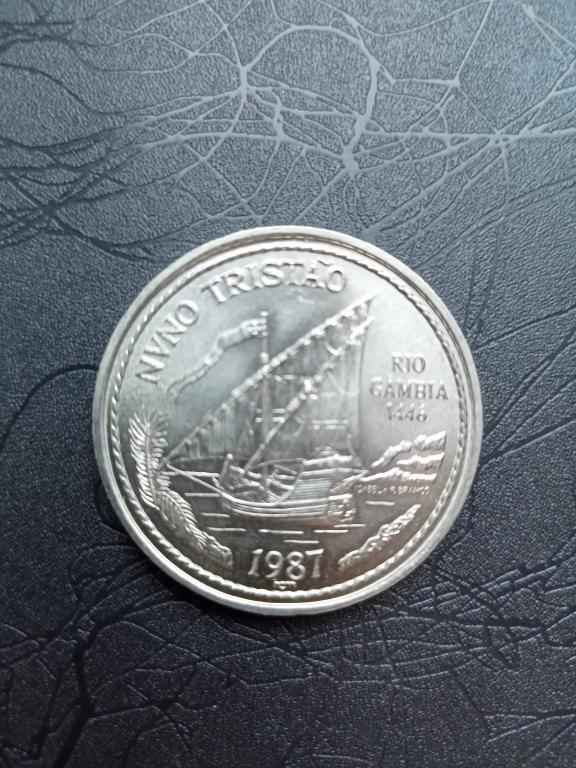 PORTUGALE 100 эскудо 1987 г. CU-Ni