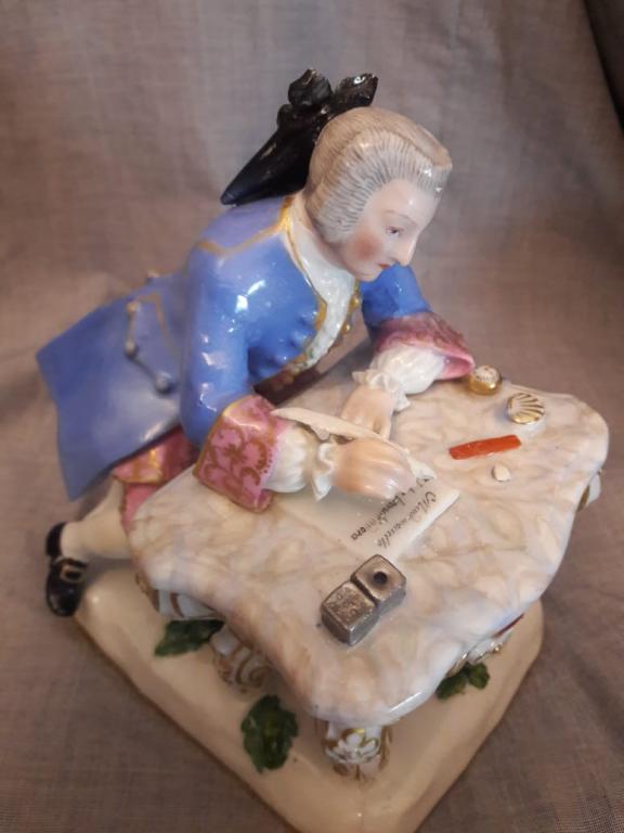 Meissen мейсен Германия, Иоганн Йоахим Кэндлер, «Любовное письмо», 1740 г