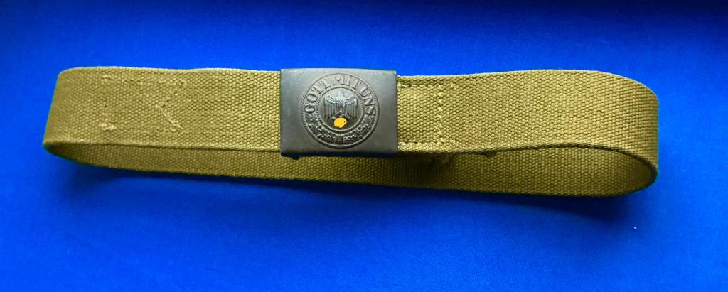 Ремень Вермахта, Тропический . Клеймо год выпуска 1941 г . Третий Рейх .