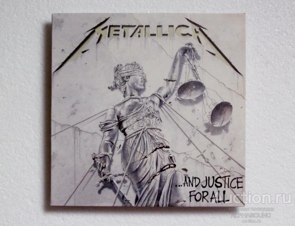METALLICA - ...And Justice For All 2LP  1988 (2008)  EU  Запечатан