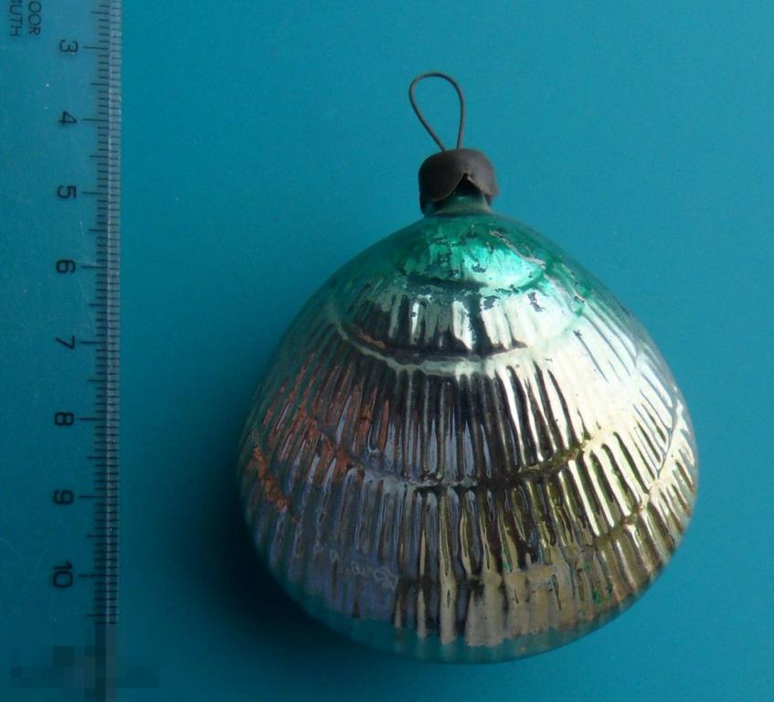 РАКУШКА  -- TEF-4 -- старая елочная игрушка