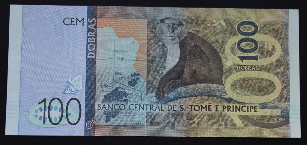 Сан-Томе и Принсипи 100 добрас 2016 UNC