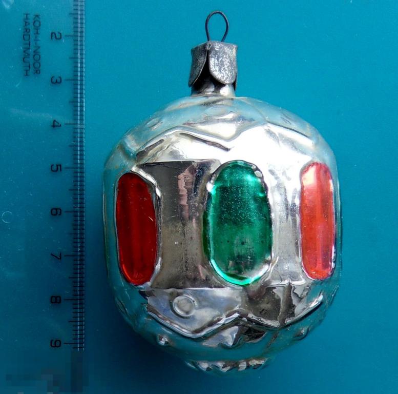 ФОНАРИК -- Т22 ---  старая елочная игрушка ЛЮКС!