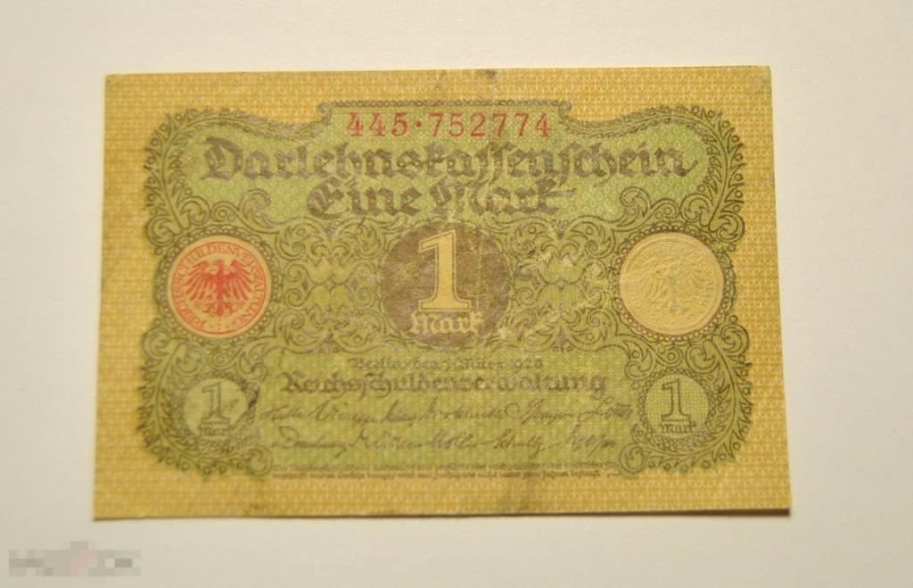 1 марка 1920 год Германия