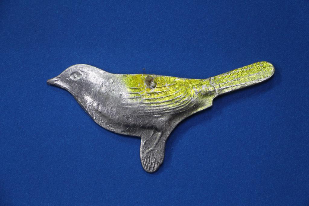 Ёлочная игрушка ПТИЧКА. Картонаж. СССР