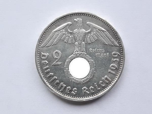 2 рейхсмарки 1939 г. (9266)