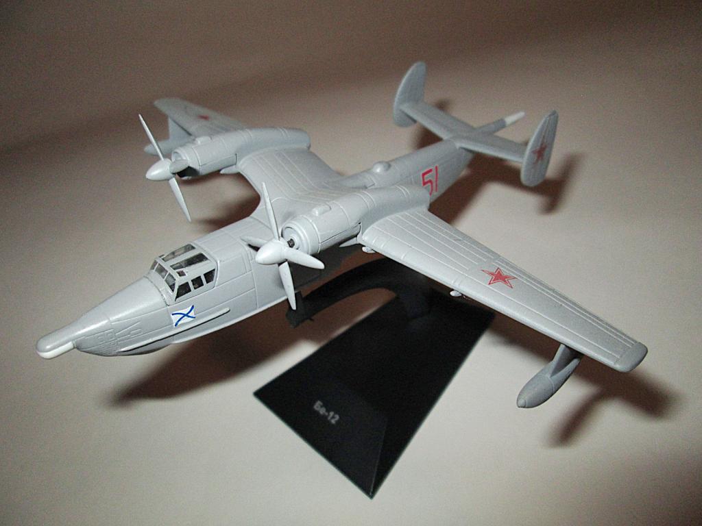 модель самолета Бе-12 (Легендарные самолёты) №52 (ВНИМАНИЕ!!! читайте описание)