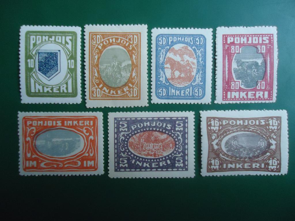 1920 г. Северная Ингермландия (Ингрия).  Полная серия.  MNH.