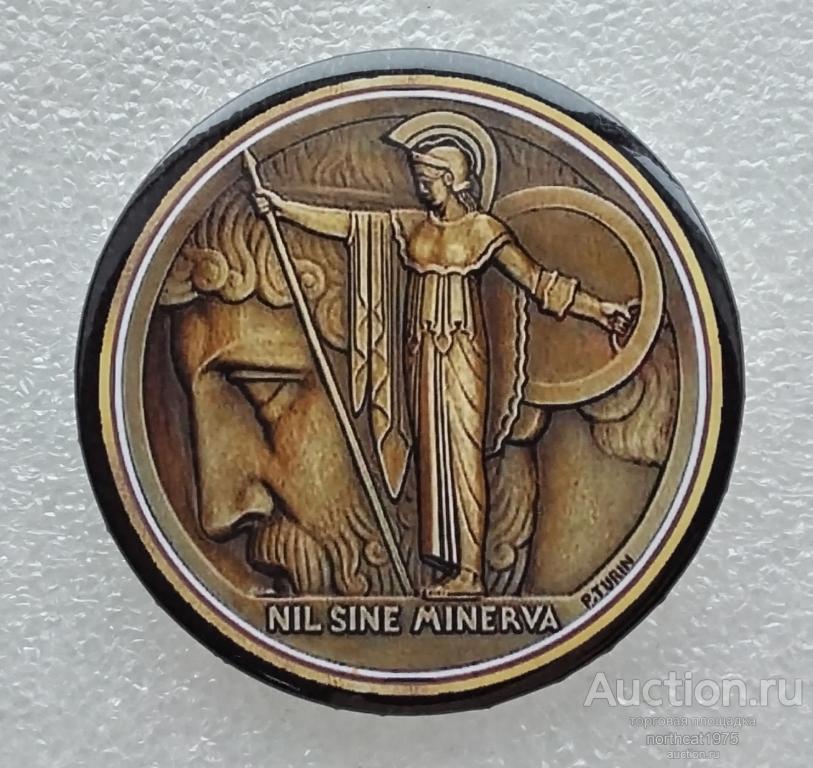 Республика Франция. Богиня Минерва. (Жесть, 56 мм.)