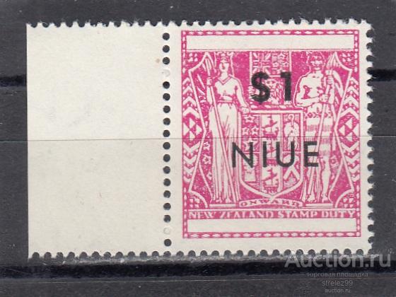 NIUE  НИУЭ    Герб   Гербовая марка  № 21  1967 Сост** MNH