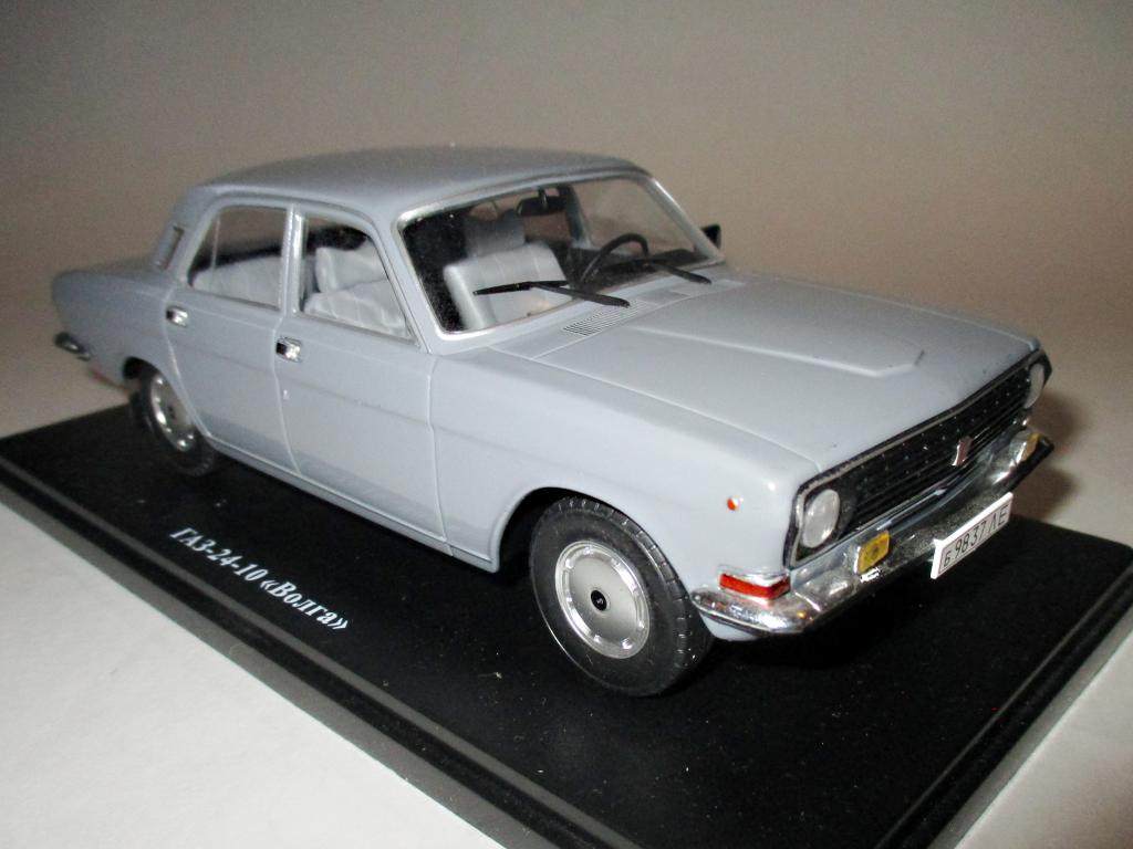 1-24 модель авто ГАЗ 24-10 Волга (Легендарные Автомобили). Ашет - Hachette