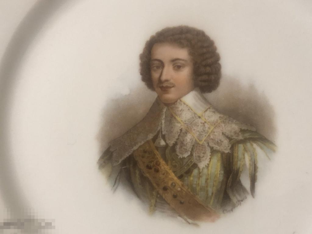 СТАРИННАЯ ФАРФОРОВАЯ ТАРЕЛКА МЕЙСЕН Meissen ДЕКОЛЬ ФАРФОР СТАРАЯ ЕВРОПА