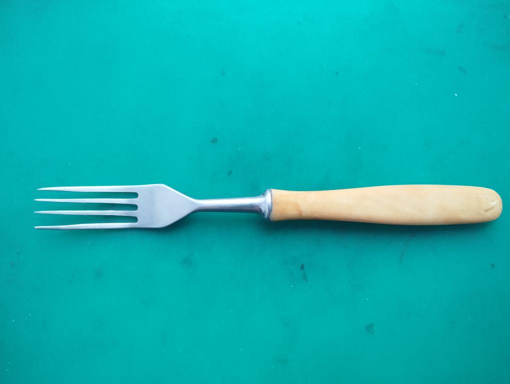 Вилка столовая. СССР. Нержавейка. Клеймо. Завод "Звезда" г. Беляйково Горьковская область.