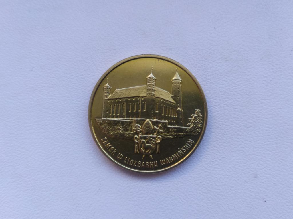 Польша 2 злотых, 1996 Лидзбарк-Варминьский замок ОРИГИНАЛ