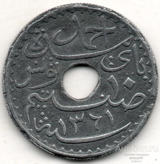 Тунис 10 сентим 1942 г. 29_7_5