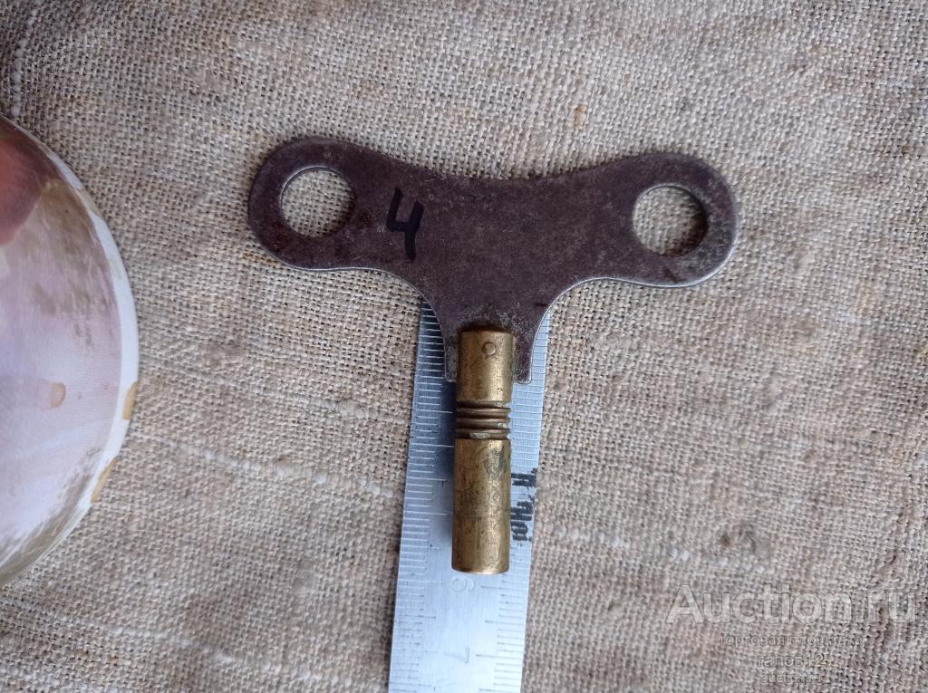 Ключ для  стенных часов.№4.Квадрат 4мм.