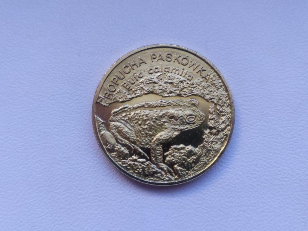 Польша 2 злотых, 1998 Жаба ОРИГИНАЛ