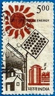 Индия 1988 MiNr 1137 Солнечная энергия (0.4 € | $ 0.4) U