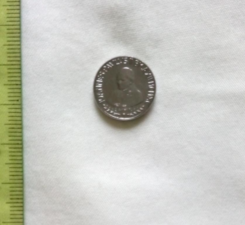 Ватикан 50 лир 1990 год  мешковой ац