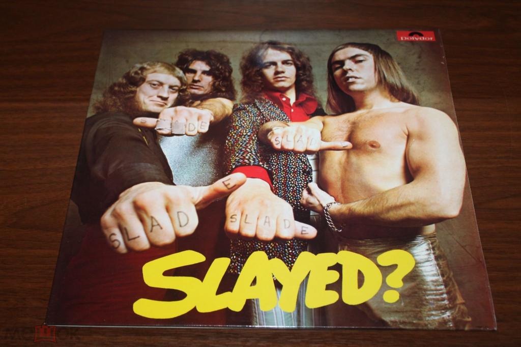 SLADE -SLAYED' UK 1st PRESS 1972 LP, NM/NM