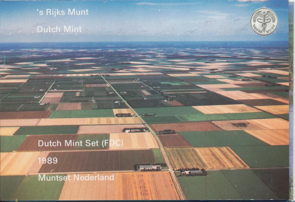 Нидерланды, годовой набор, 1989 год