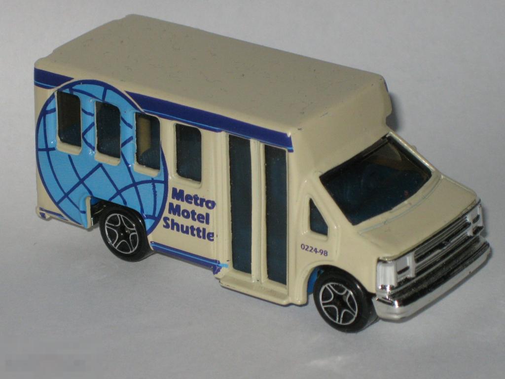 Matchbox Chevy Transport bus Metro Motel Shuttle 1998 China (з-200.SB)