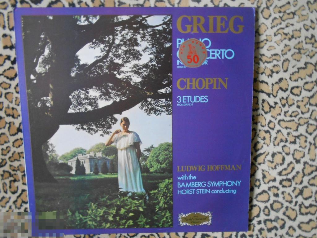 LP GRIEG - CHOPIN - LUDWIG HOFFMAN