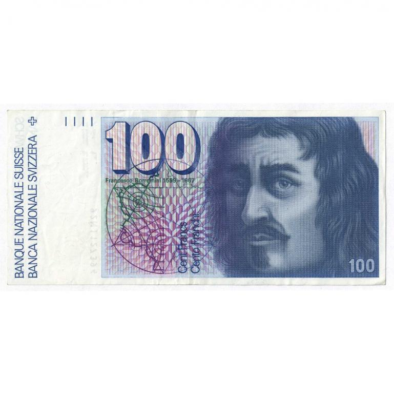 Швейцария 100 франков (19)92